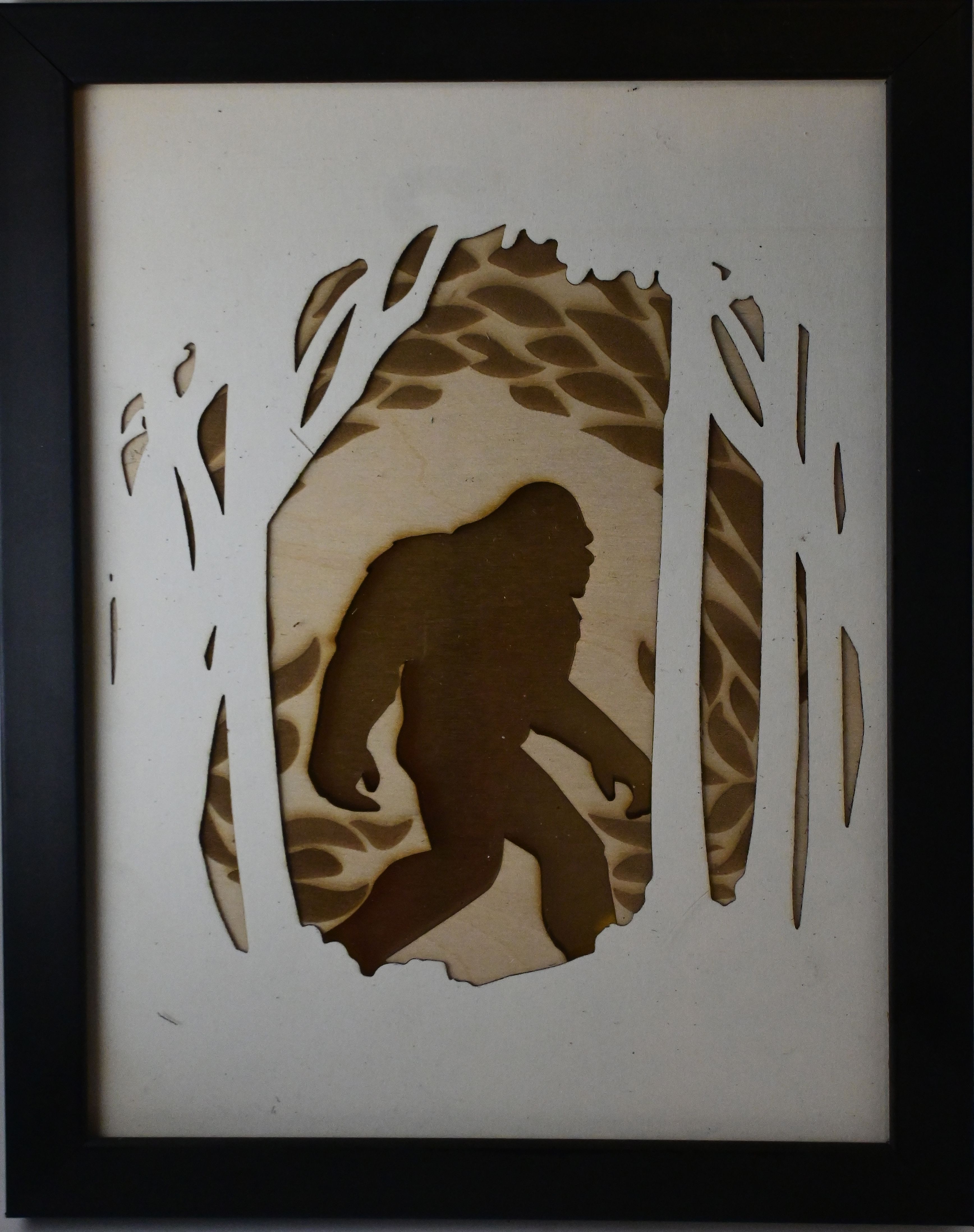 Bigfoot in the Forest